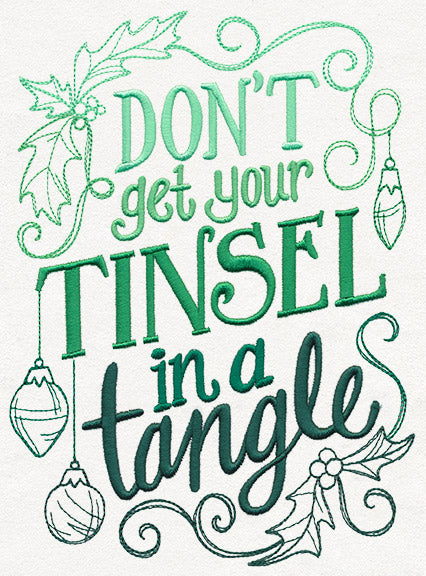 Sassy Tidings - Tangled Tinsel
