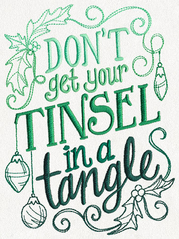 Sassy Tidings - Tangled Tinsel
