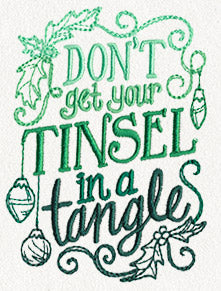 Sassy Tidings - Tangled Tinsel