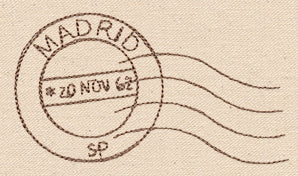 Passport to Spain - Postmark