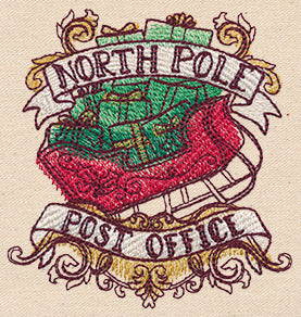 North Pole Express - North Pole Post Office Crest