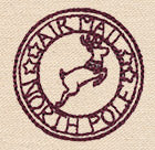 North Pole Express - Air Mail Stamp