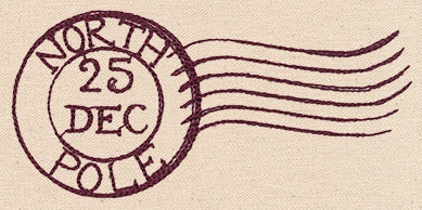 North Pole Express - North Pole Postmark