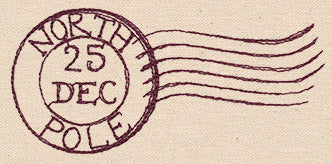 North Pole Express - North Pole Postmark