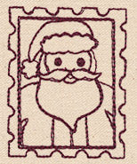 North Pole Express - Santa Stamp