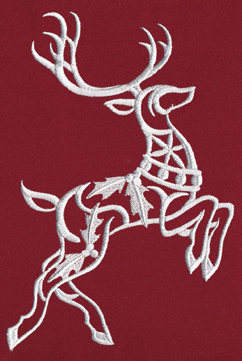 White Christmas - Flying Reindeer