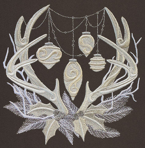 Christmas Luster - Draped Antlers