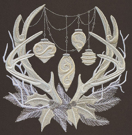Christmas Luster - Draped Antlers