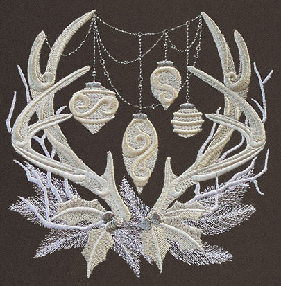 Christmas Luster - Draped Antlers