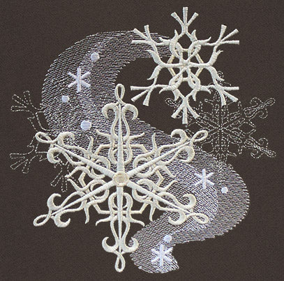 Christmas Luster - Windy Snowflakes
