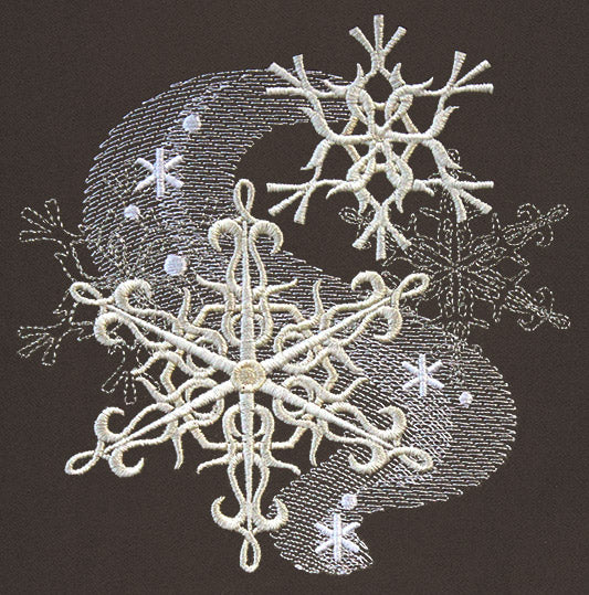Christmas Luster - Windy Snowflakes