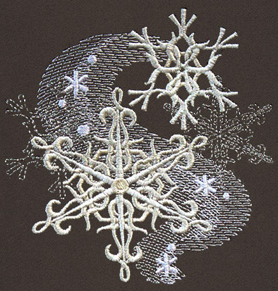 Christmas Luster - Windy Snowflakes