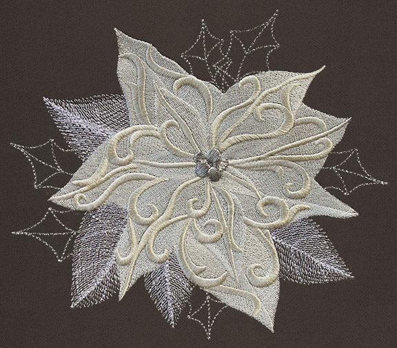 Christmas Luster - Poinsettia