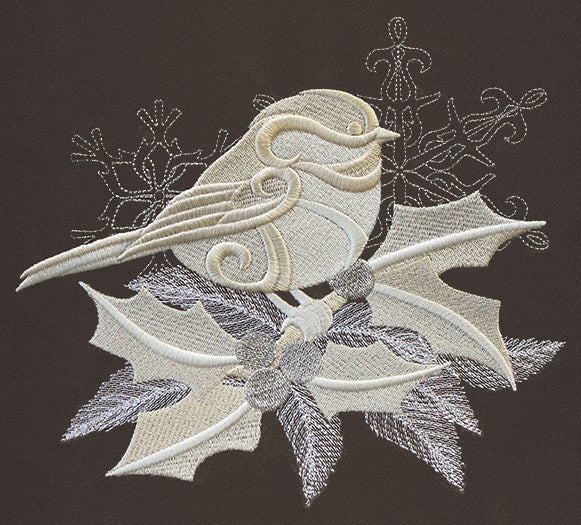 Christmas Luster - Chickadee