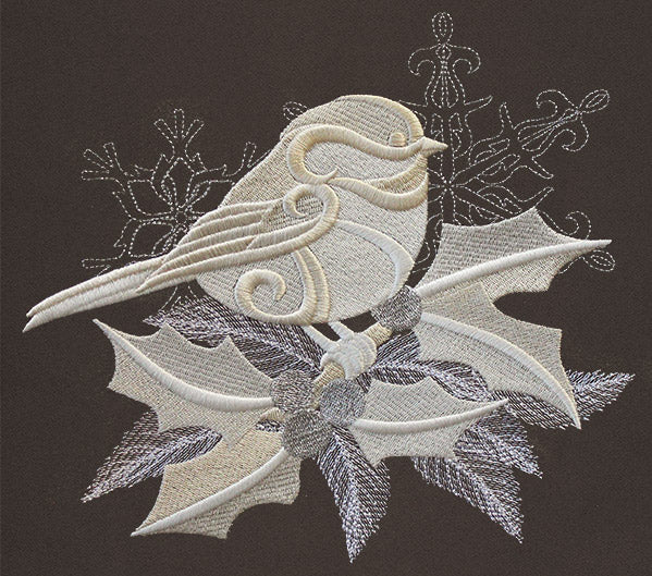 Christmas Luster - Chickadee