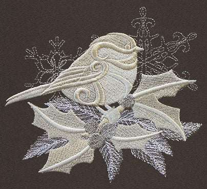 Christmas Luster - Chickadee
