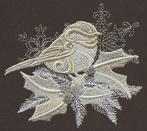 Christmas Luster - Chickadee