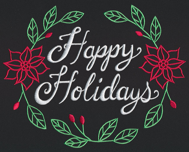 Chalkboard Christmas - Happy Holidays