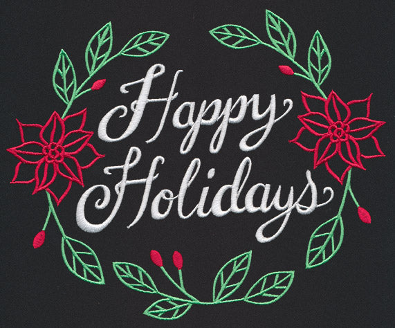 Chalkboard Christmas - Happy Holidays