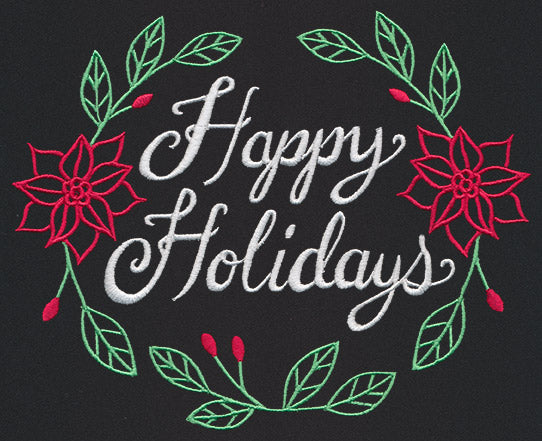 Chalkboard Christmas - Happy Holidays