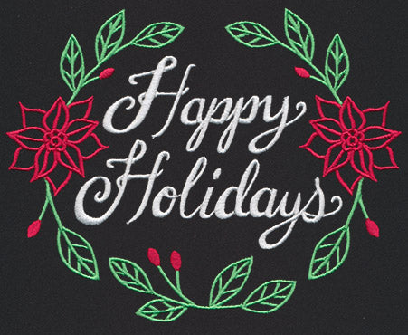 Chalkboard Christmas - Happy Holidays