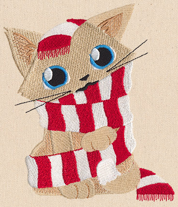 Feline Festive - Kitty Scarf