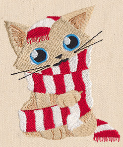 Feline Festive - Kitty Scarf