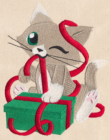 Feline Festive - Kitty Present