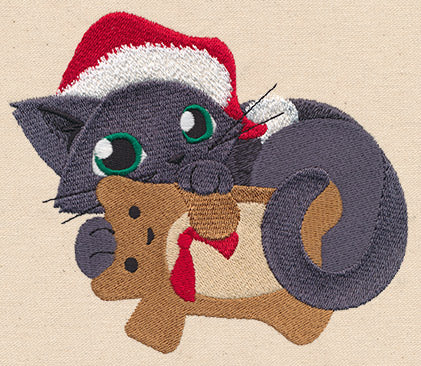Feline Festive - Teddy Bear Kitty