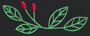 Chalkboard Christmas - Leaves