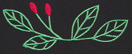 Chalkboard Christmas - Leaves