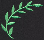 Chalkboard Christmas - Leaf Corner