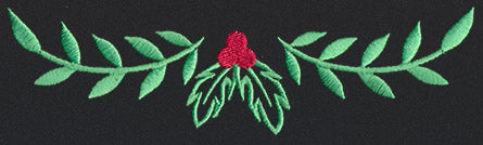 Chalkboard Christmas - Holly Border 2