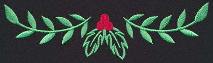 Chalkboard Christmas - Holly Border 2
