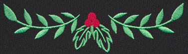 Chalkboard Christmas - Holly Border 2