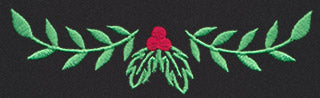 Chalkboard Christmas - Holly Border 2