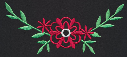 Chalkboard Christmas - Flower Border 2