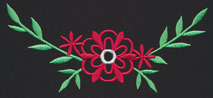 Chalkboard Christmas - Flower Border 2
