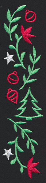 Chalkboard Christmas - Tree Border