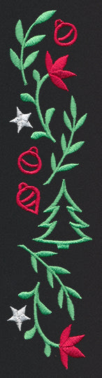 Chalkboard Christmas - Tree Border