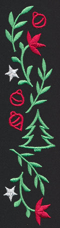 Chalkboard Christmas - Tree Border