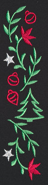 Chalkboard Christmas - Tree Border