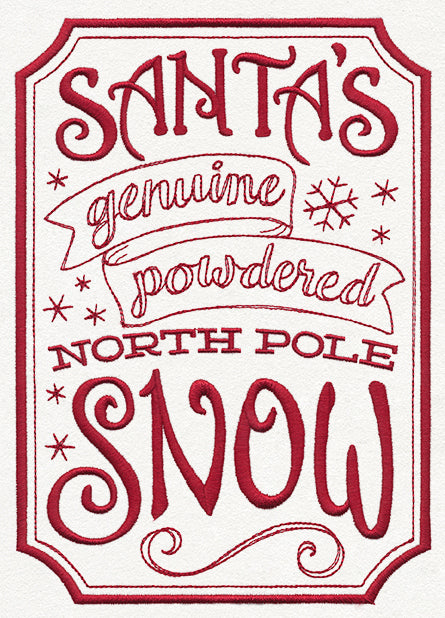 ApotheMerry - Santa's Genuine North Pole Snow