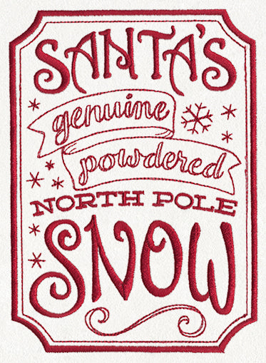 ApotheMerry - Santa's Genuine North Pole Snow