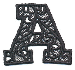 Bunting Letter A (Lace)