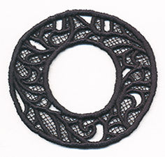 Bunting Letter O (Lace)