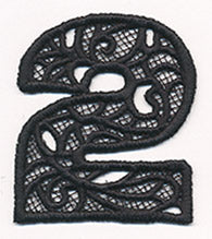 Bunting Number 2 (Lace)