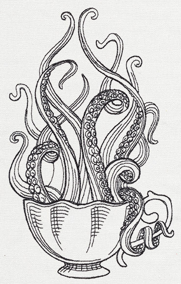 Engraved Tentacle Tea