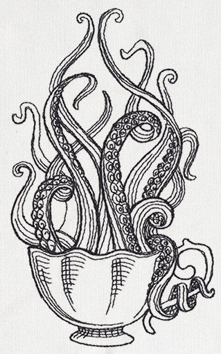 Engraved Tentacle Tea