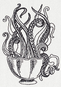 Engraved Tentacle Tea